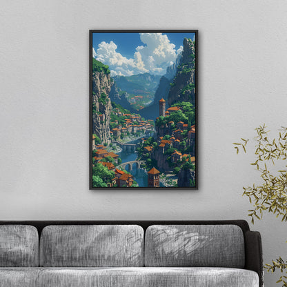 European-themed wall art - Elegant Elysian Haven