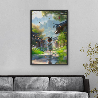 Rococo Impressionism Vintage Romanticism Surreal Beach - Dreamy Escape