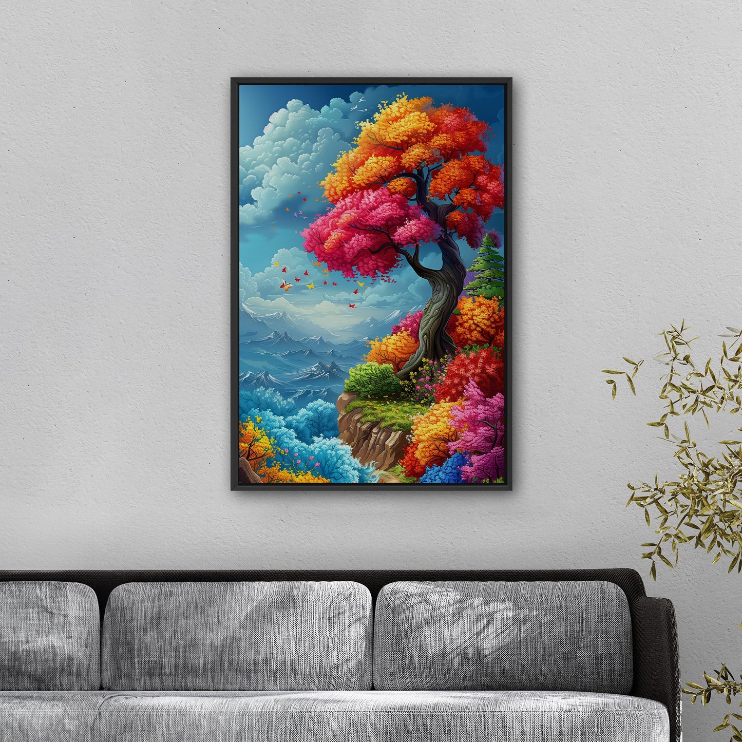 Colorful abstract Tree - Enlivened Spectrum