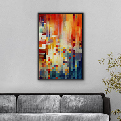 Abstract pixelated mosaic - Eclectic Dream