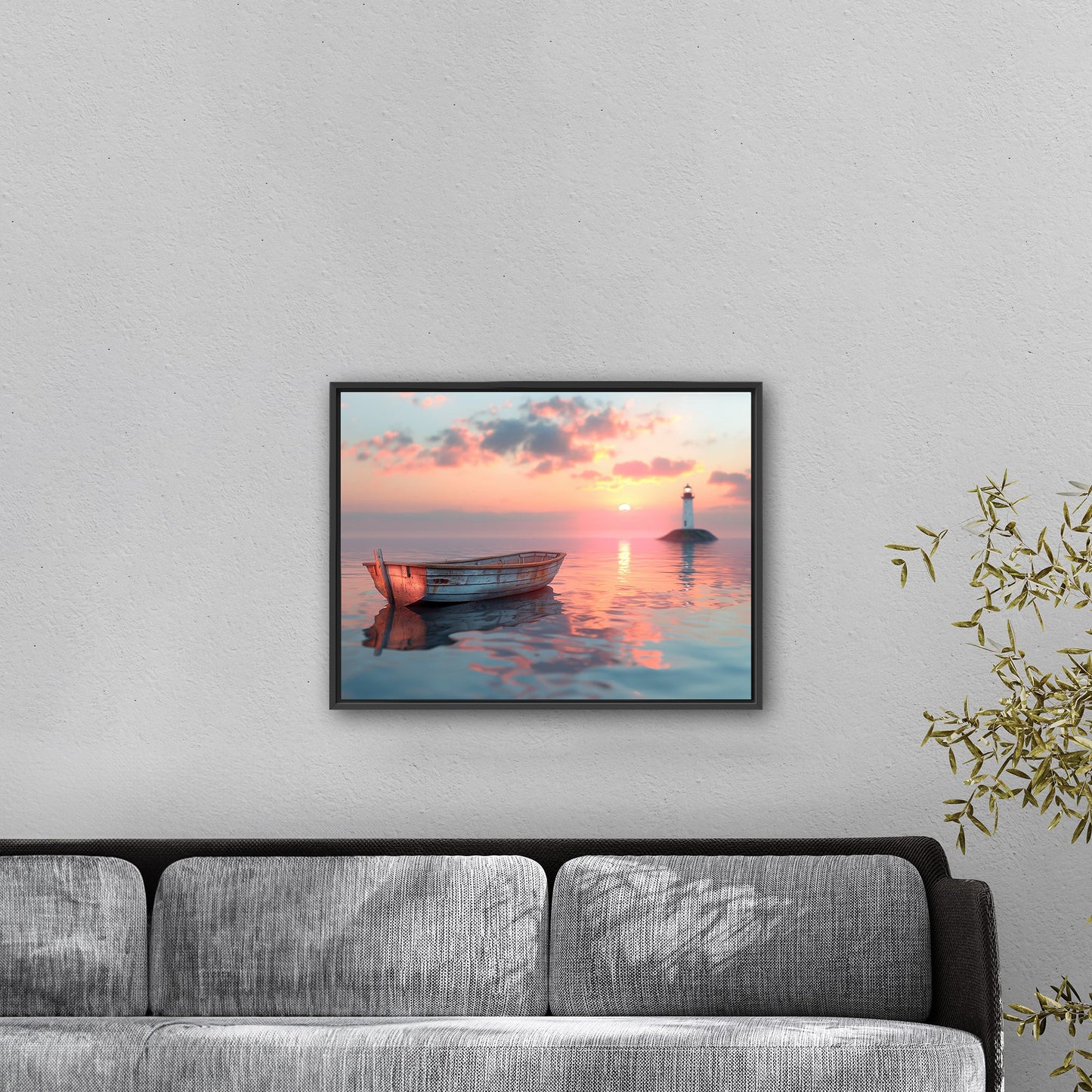 A mesmerizing digital masterpiece, evoking tranquil ocean serenity - Serene Seascape