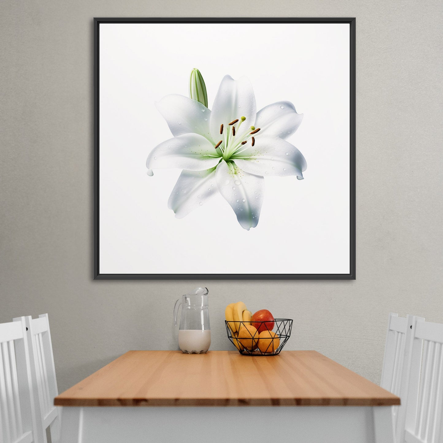 Elegant white lily, beauty, purity, floral - Tranquil Lily Dream