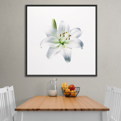 Elegant white lily, beauty, purity, floral - Tranquil Lily Dream