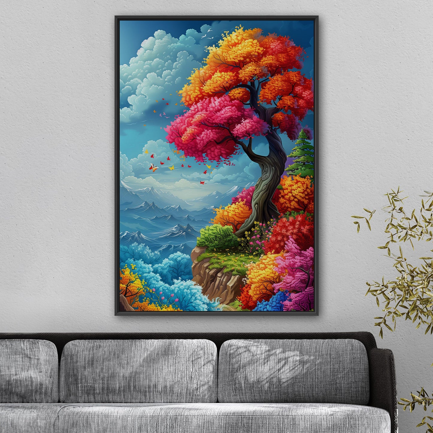 Colorful abstract Tree - Enlivened Spectrum