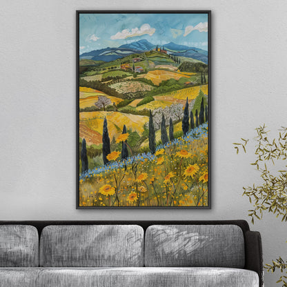 Umbria Countryside during spring - Floral Symphony