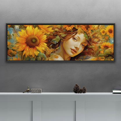 Captivating, elegant, intricate sunflower - Radiant Elegance -