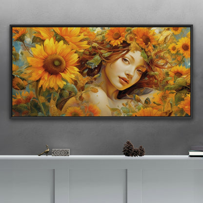 Captivating, elegant, intricate sunflower - Radiant Elegance -