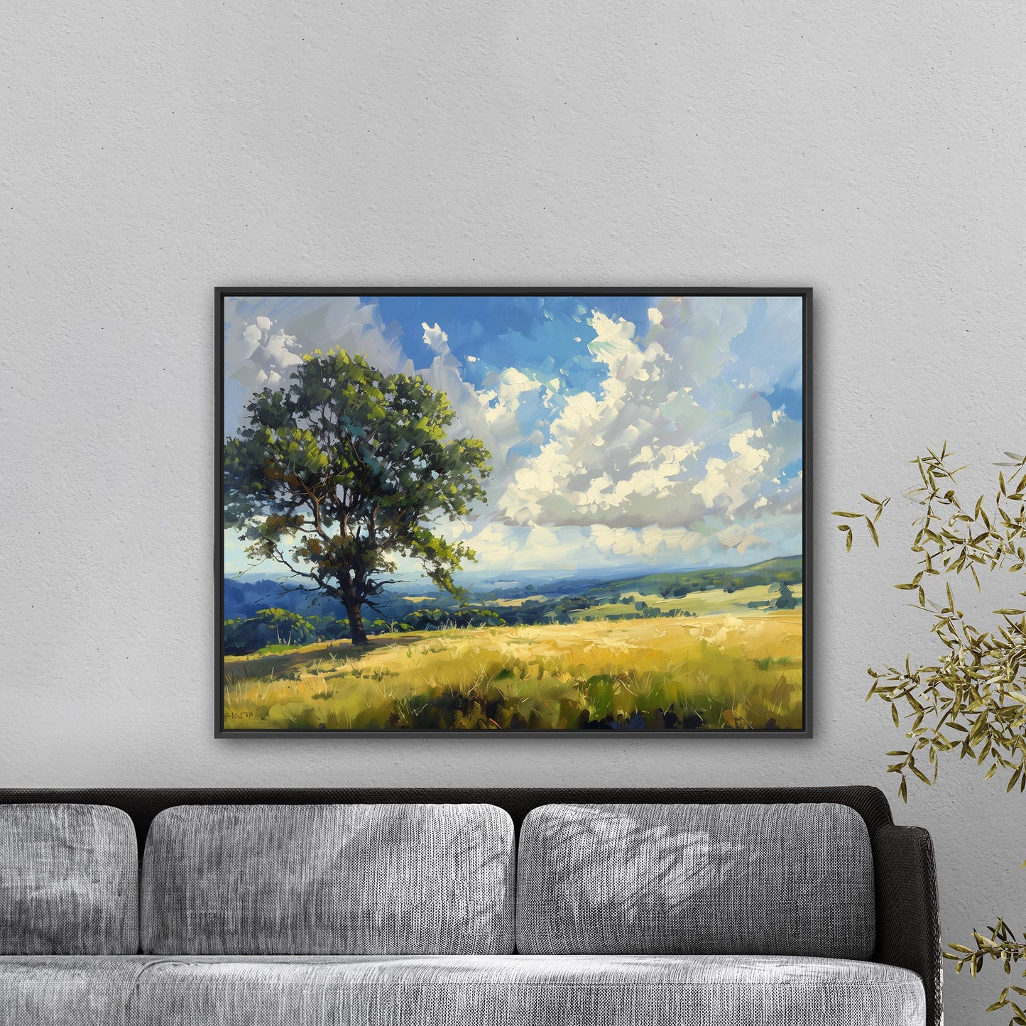 Award Winning Landscape Oil Painting - Vibrant Paradise