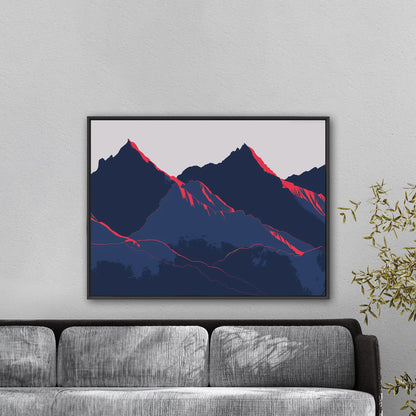 Captivating, modern wall art - Mountain Ambiance