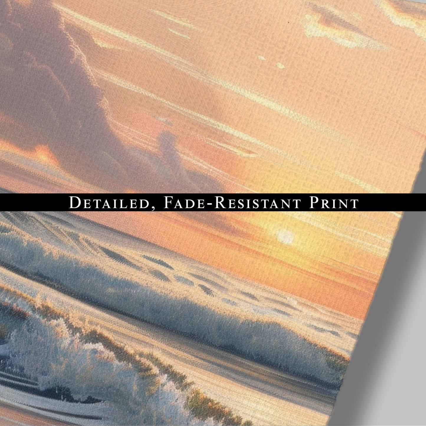 Coastal sunset serenity, pastel colors - Tranquil Reflections in Paradise