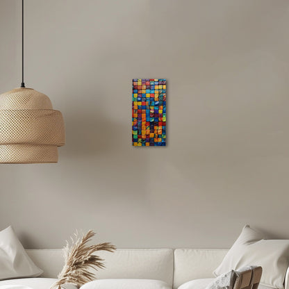 Mosaic Abstract Photorealistic Geometric Shapes - Mosaic Melody