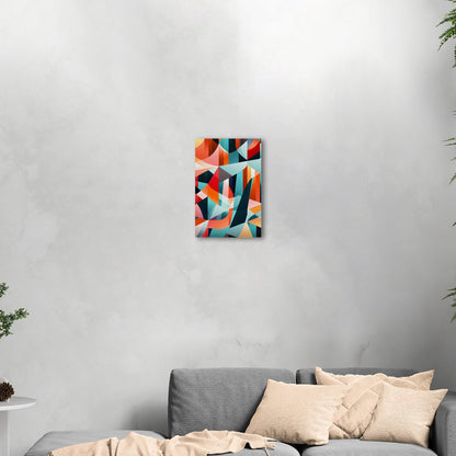 Bold geometric abstract wall art - Harmony in Motion