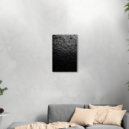 Abstract Photorealistic Cubist Wall Texture -Symmetry Serenity: Parallel Visions