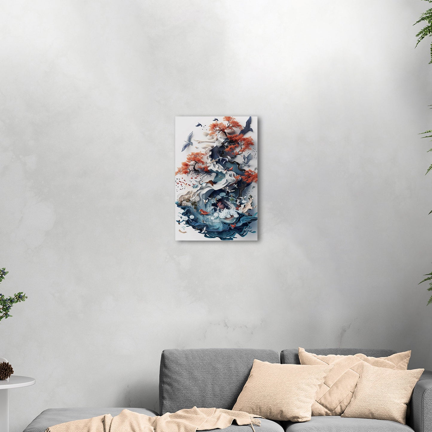 A captivating art piece that elevates any room - A Surreal Masterpiece