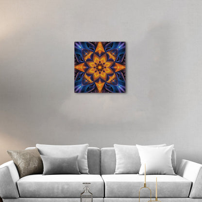 3D Symmetrical painting - Intricate Mathematical Patterns