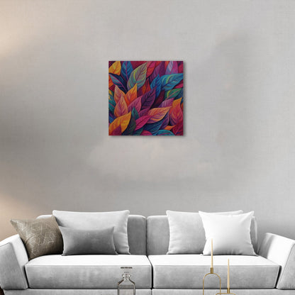 Painting of Autumn Leaves - Vivid Autumn Palette