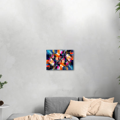 Bold abstract art piece - Vivid Spectrum