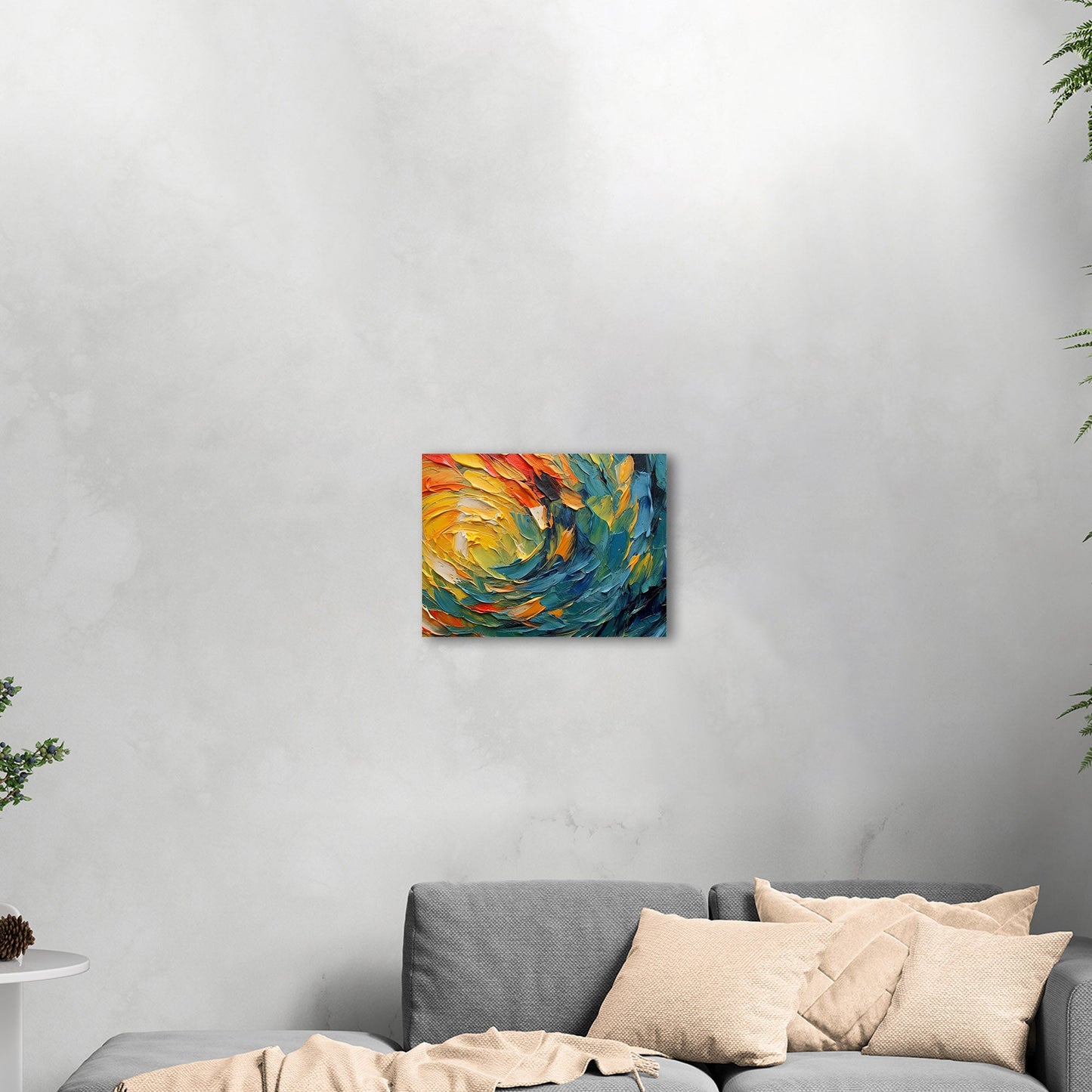 Artwork capturing essence of oil painting strokes - Whispering Echoes of Artistic Expression