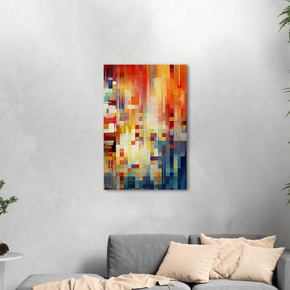 Abstract pixelated mosaic - Eclectic Dream