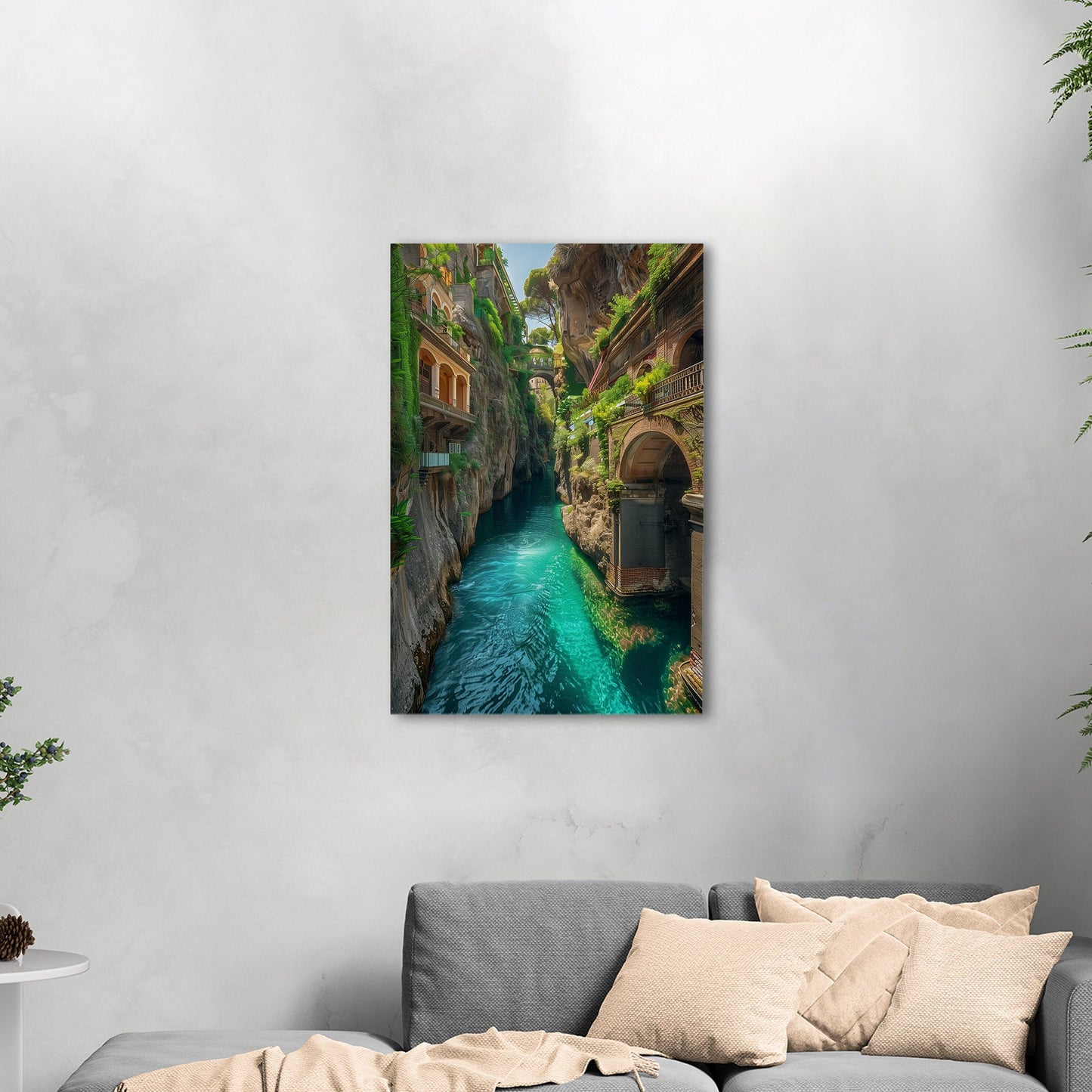 Sorrento, Italy Photorealistic Waterway - Coral & Views