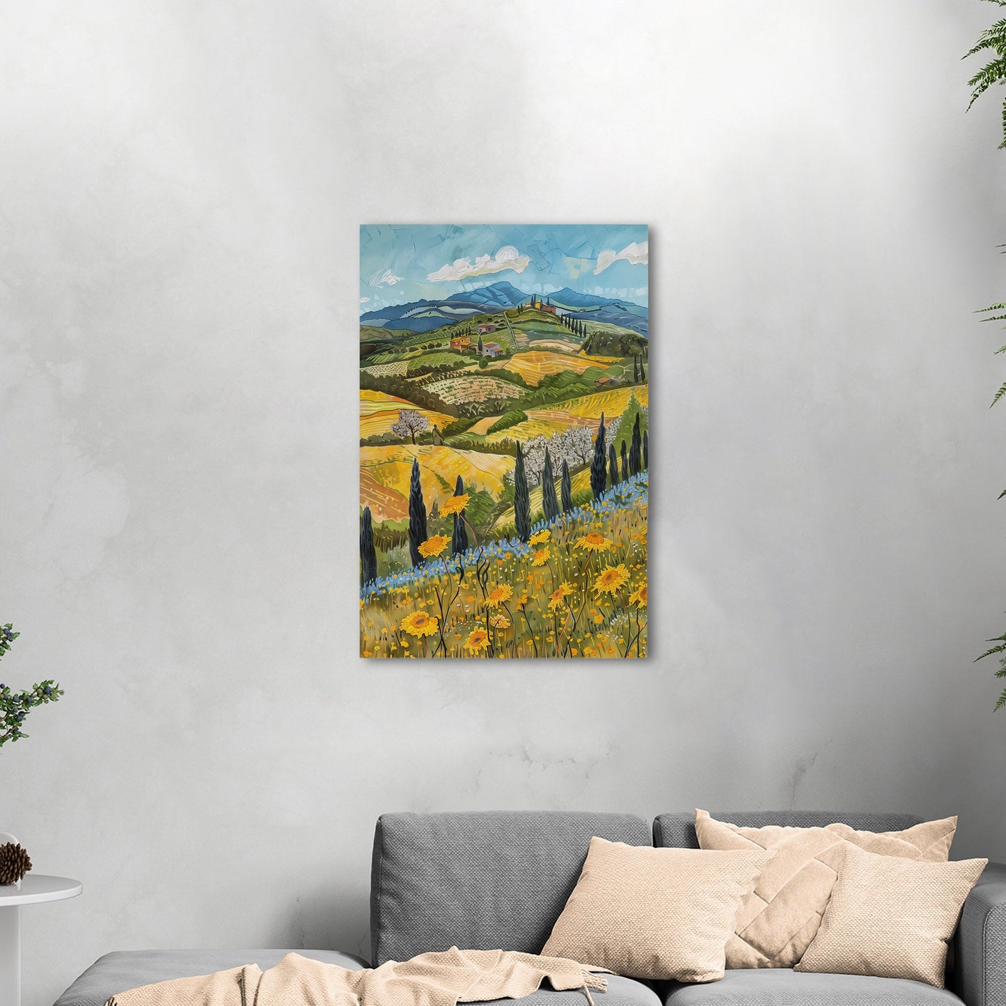 Umbria Countryside during spring - Floral Symphony