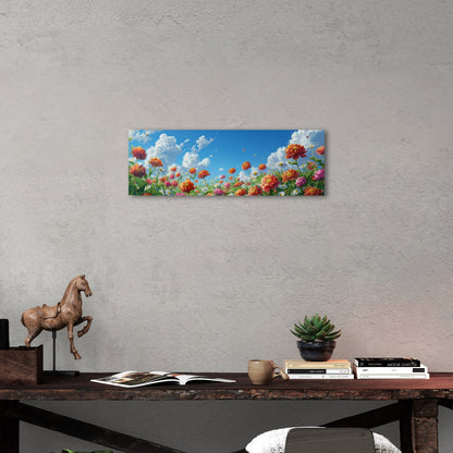 Vibrant, nature-inspired wall art - Enlivening Spring Garden