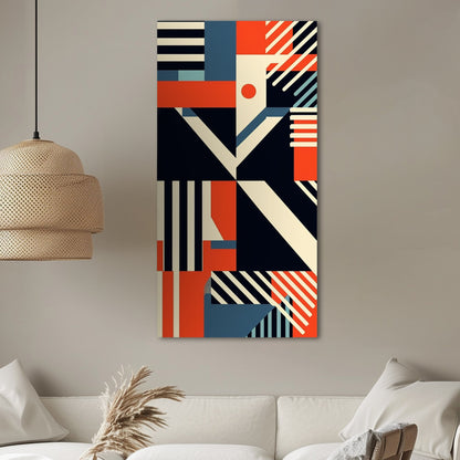 Bold geometric abstract pattern - Digital Masterpiece