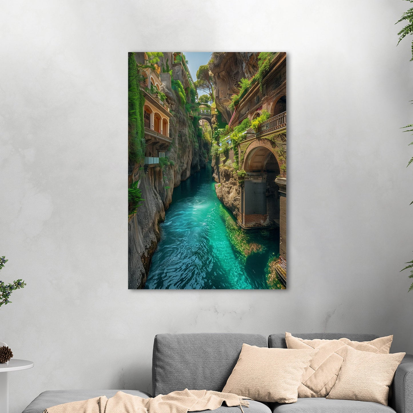 Sorrento, Italy Photorealistic Waterway - Coral & Views