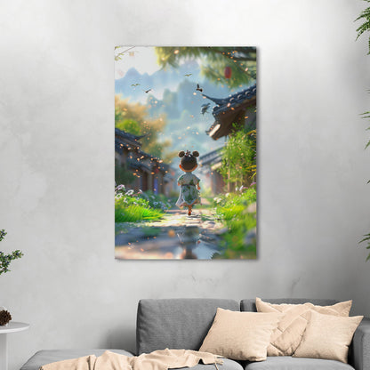 Rococo Impressionism Vintage Romanticism Surreal Beach - Dreamy Escape