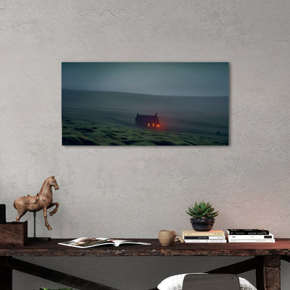 Brighten up your living room with a striking nocturnal scene - Enigmatic Glow