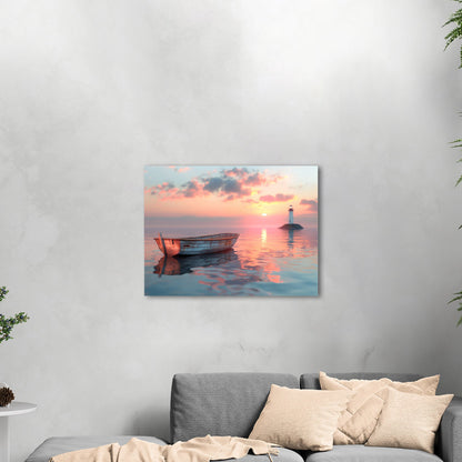 A mesmerizing digital masterpiece, evoking tranquil ocean serenity - Serene Seascape