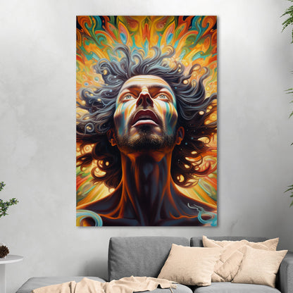 Portrait of an Enlightened Man - The Kaleidoscope Man