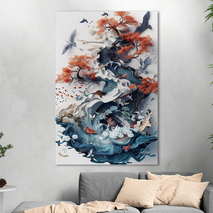 A captivating art piece that elevates any room - A Surreal Masterpiece