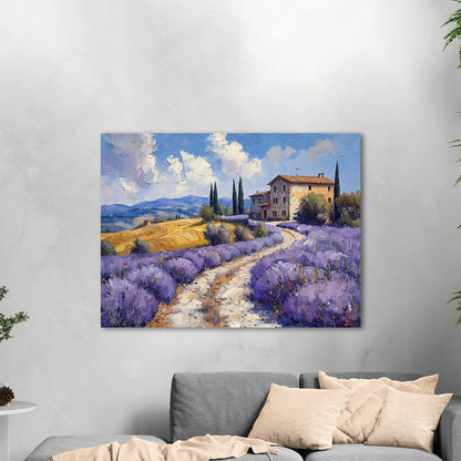 Tranquil Scene of Tuscany - Serene Symphony