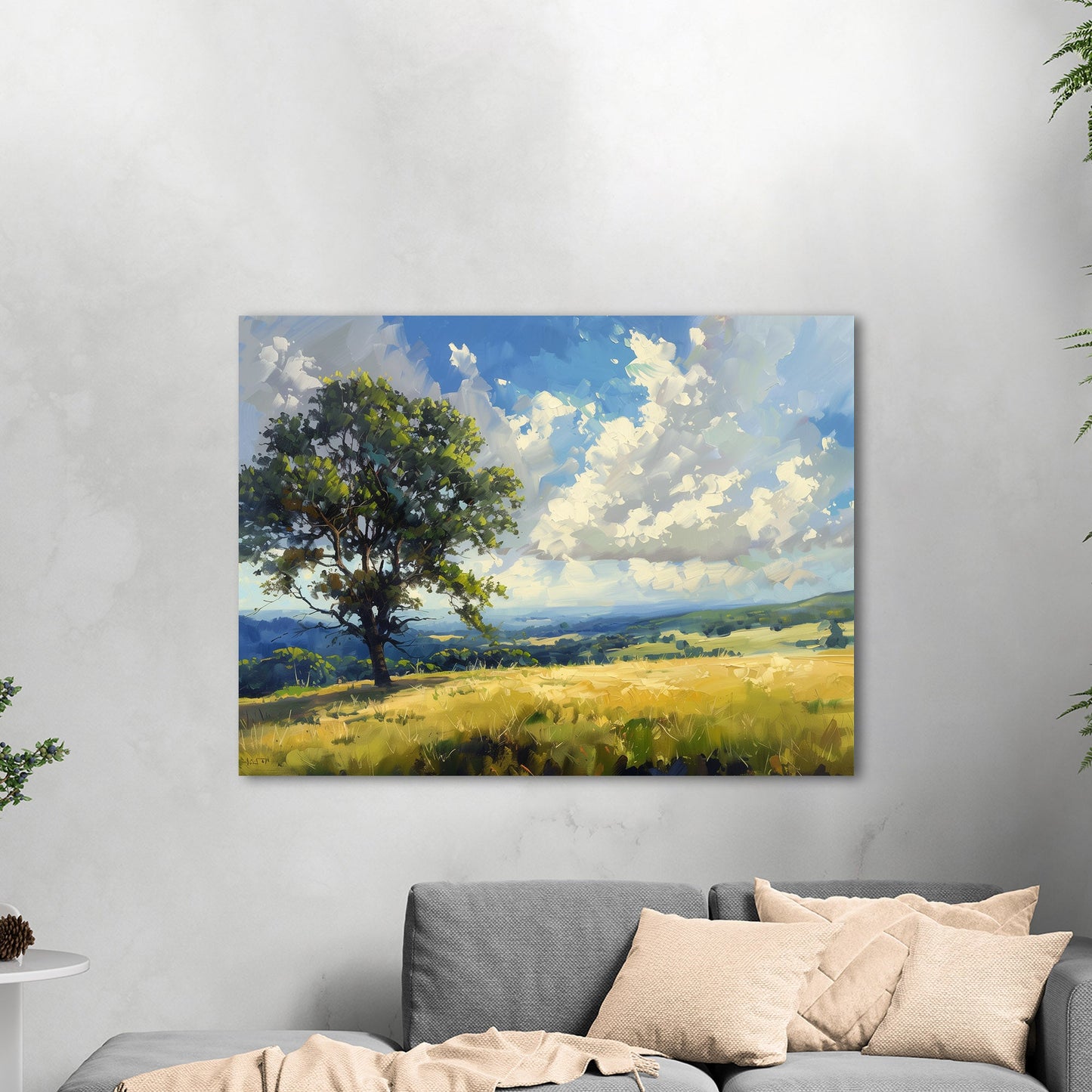 Award Winning Landscape Oil Painting - Vibrant Paradise