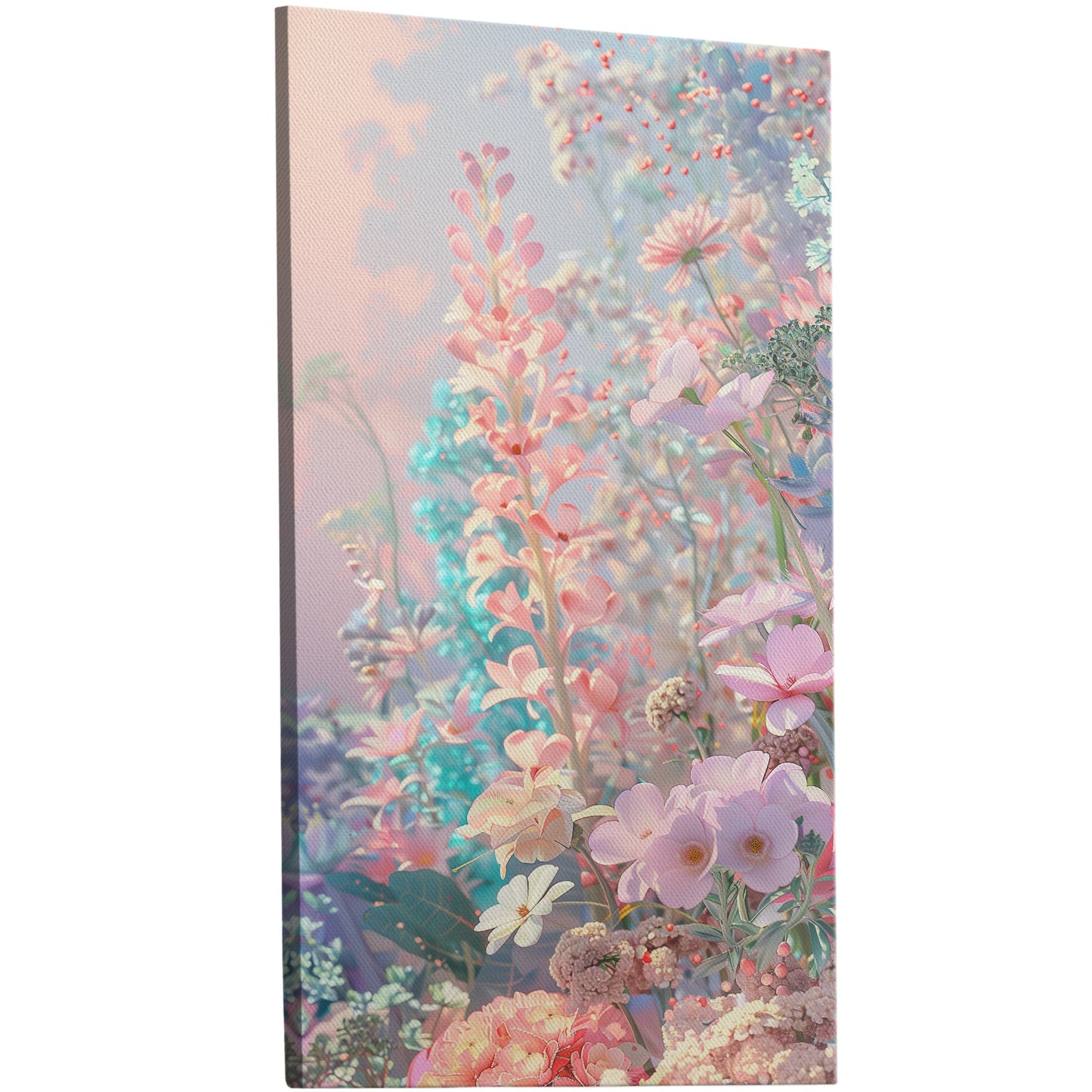 Captivating art in dreamy pastel - Enchanting Rainbow Dreams