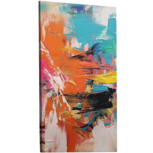 Captivating abstract art with vibrant colors - Spirited Creation