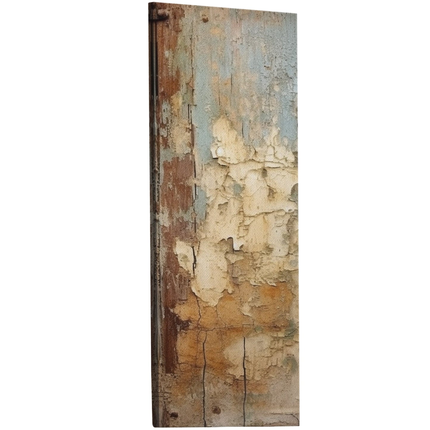 Rusted Metal with Chipping Paint Texture - Rugged Elegance