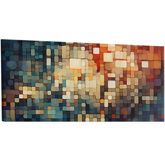 Pixelated mosaic art - Vibrant Retro Pixelation