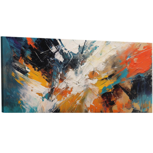 Abstract elegance with mesmerizing painterly brush strokes - Enchanting Aura