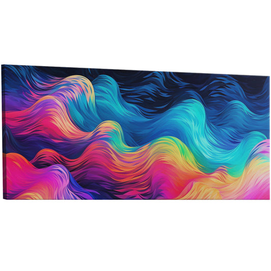 Abstract, vibrant wall art for modern spaces - Electric Dreams