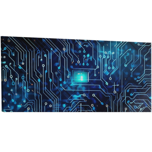 Circuitry Pattern Technological Futuristic wall art - Futuristic Elegance