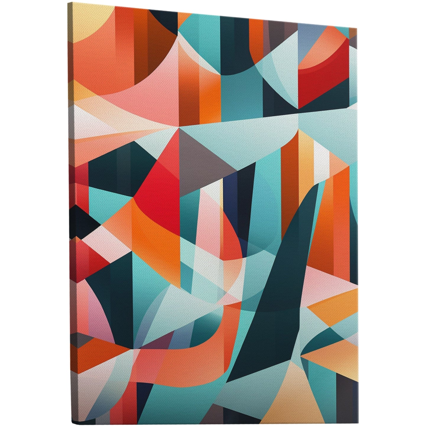 Bold geometric abstract wall art - Harmony in Motion