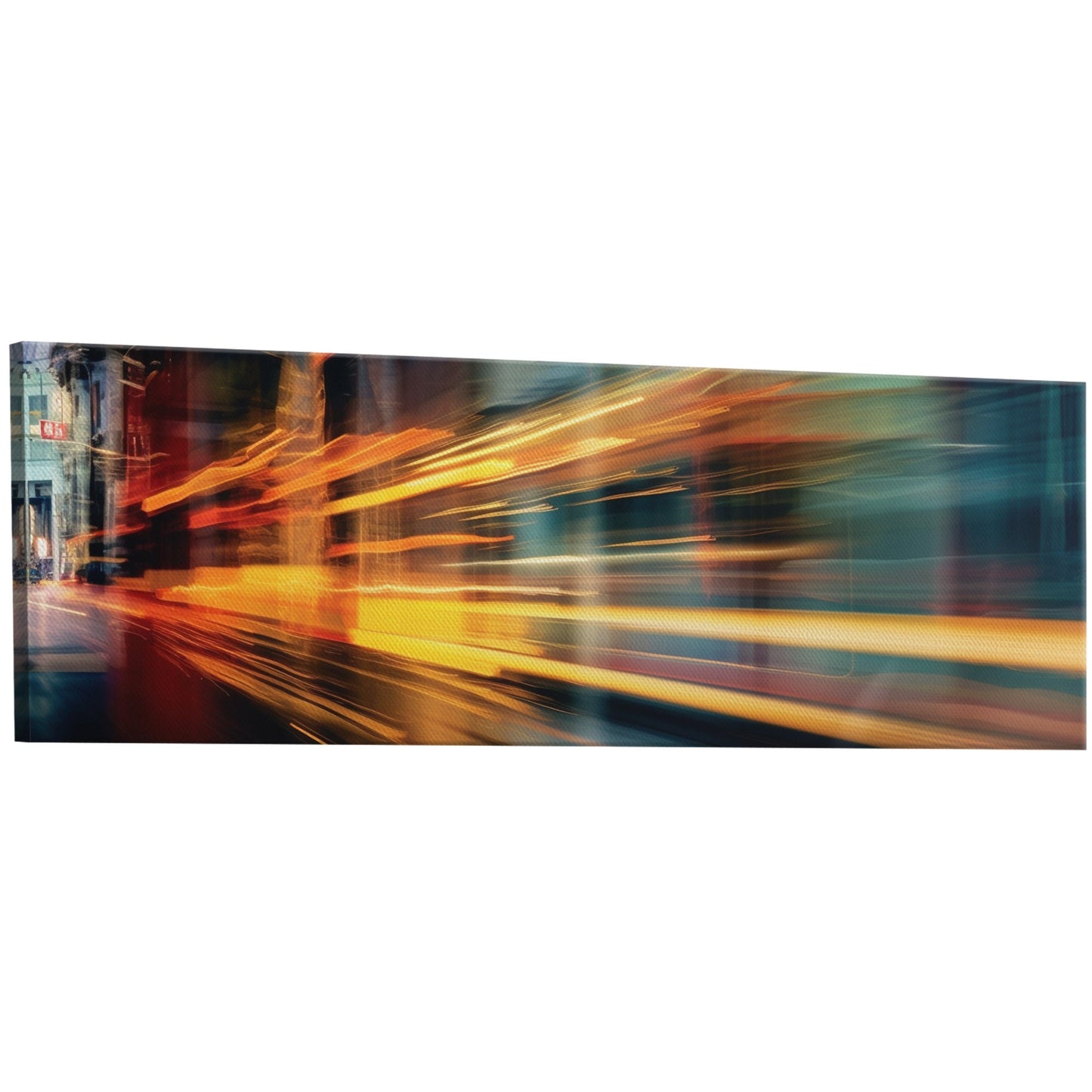 Dynamic motion blur of City Traffic - Enlivened Elegance