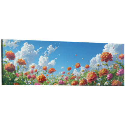 Vibrant, nature-inspired wall art - Enlivening Spring Garden