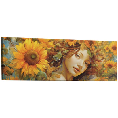 Captivating, elegant, intricate sunflower - Radiant Elegance -