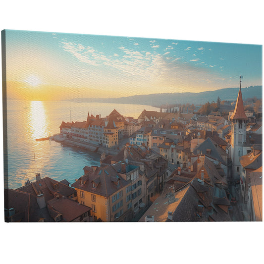 Capture the essence of Neuchatel, Switzerland - Whimsical Wonderland