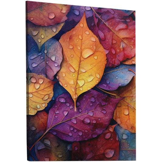 Captivating autumn foliage wall art - Enchanted Fall