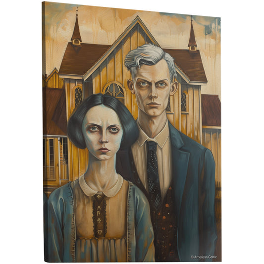 Contemporary reimagining of American Gothic - Ethereal Elegance