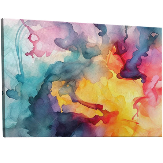 Abstract Watercolor Painting - Energetic Exuberance